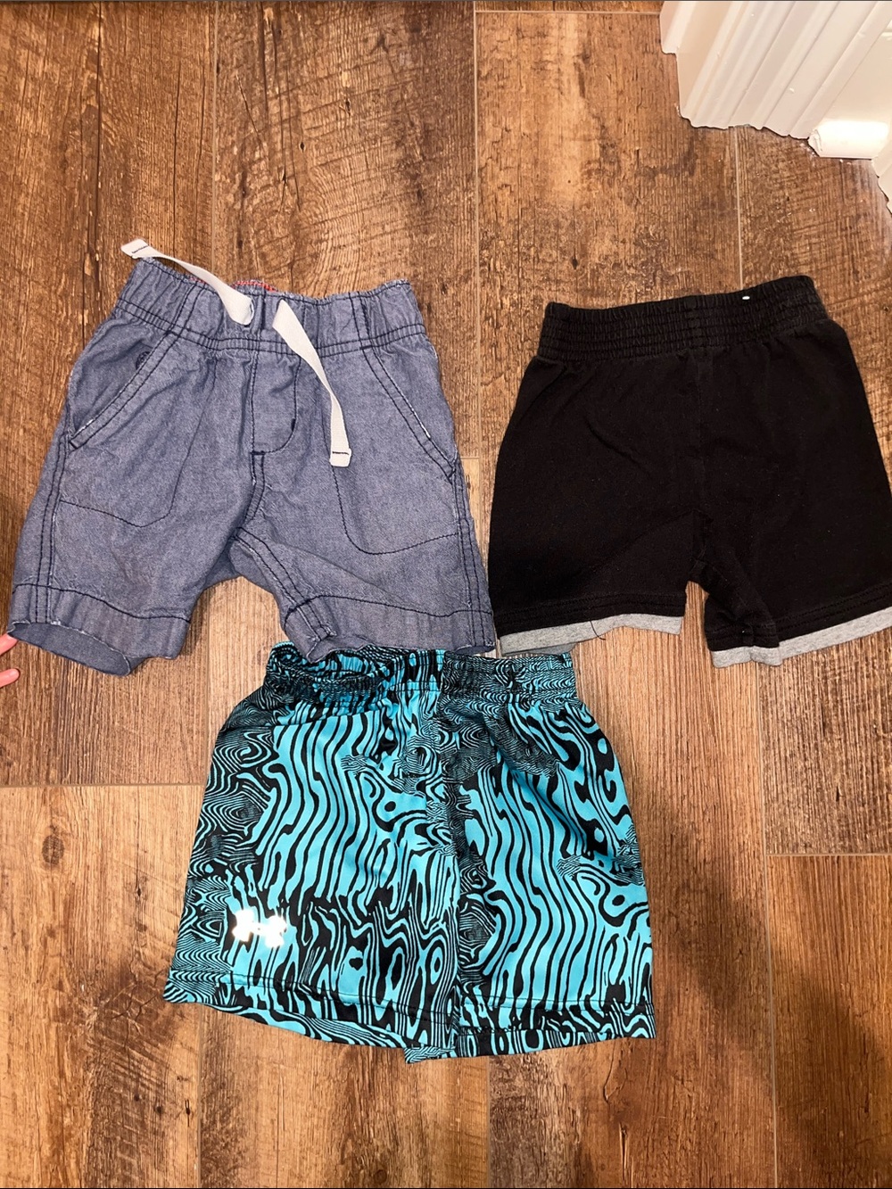 Boys 2T shorts Bundle- includes Under armor pair